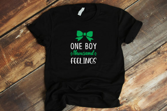 Baby Funny Design One Boy Thousand Fe Graphics and T-Shirt Designs
