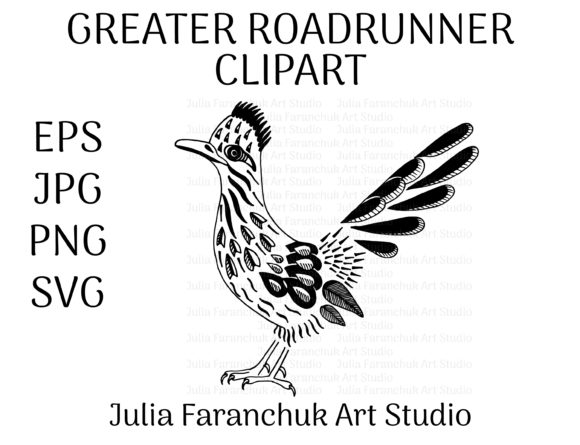 Greater Roadrunner Graphics and Illustrations Review